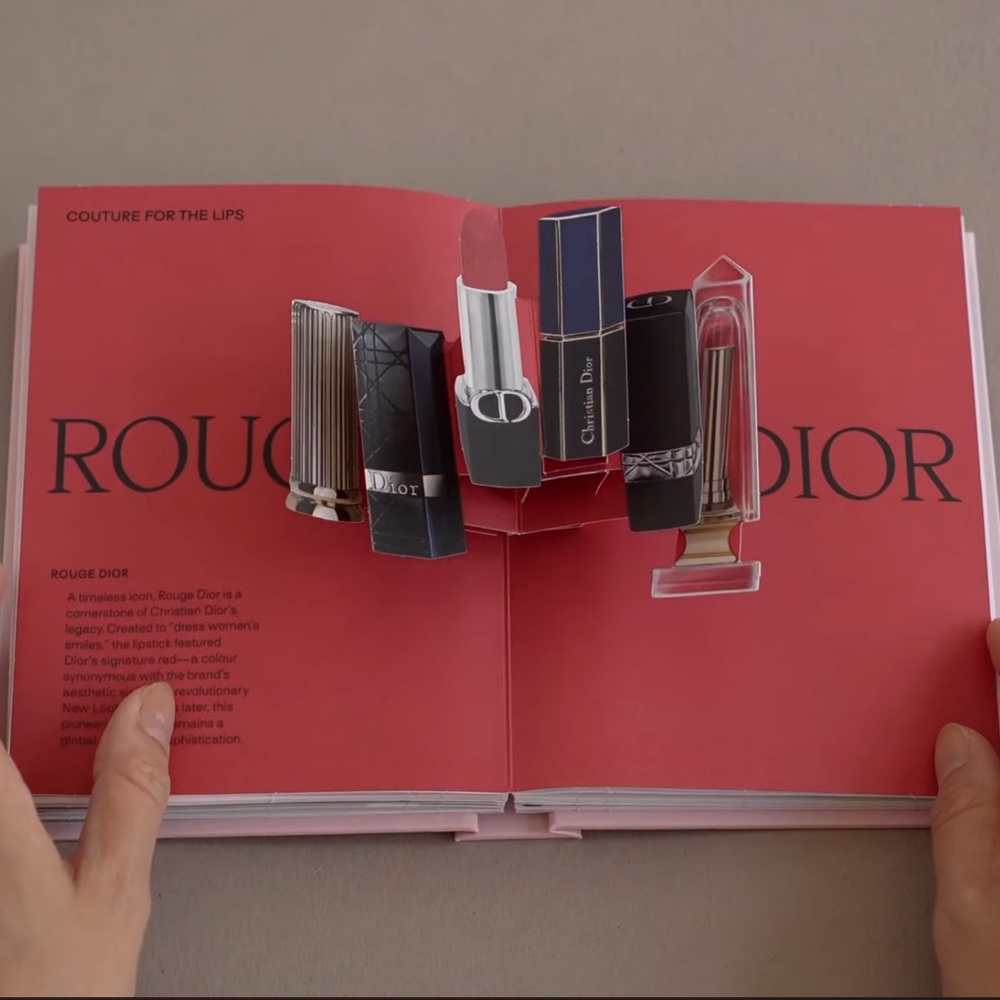 Pop up Dior Book in Pink - Picture 7 of 16